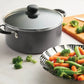 Juego de utensilios de cocina antiadherentes Tramontina Primaware de 18 piezas, negro