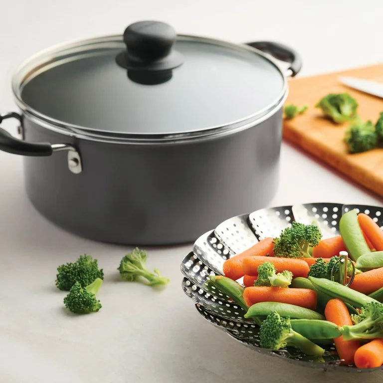 Juego de utensilios de cocina antiadherentes Tramontina Primaware de 18 piezas, negro