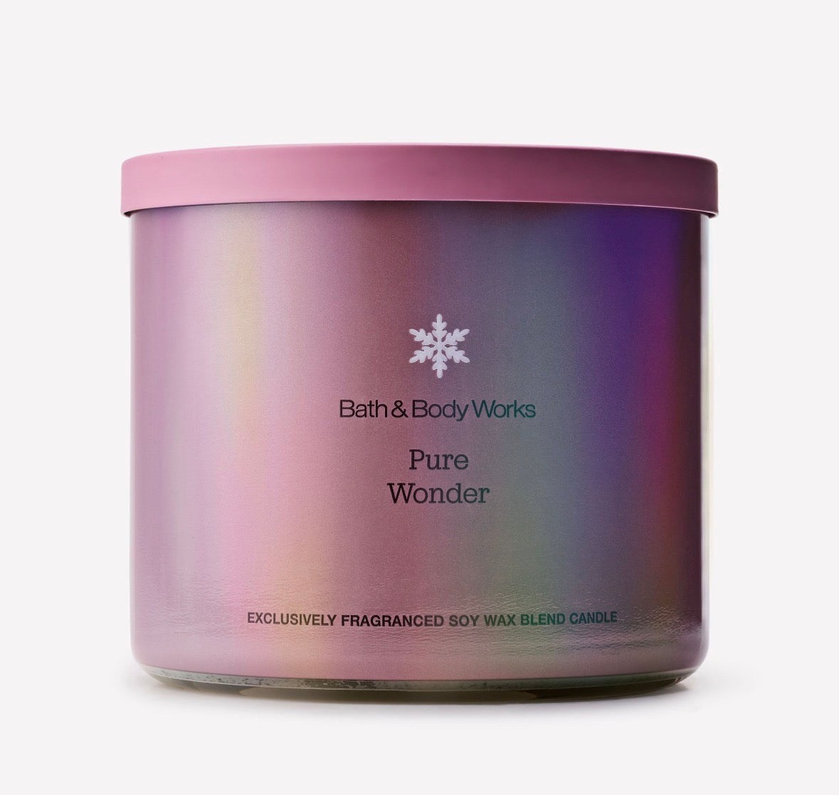 Pure Wonder – Vela Aromática de 3 Mechas