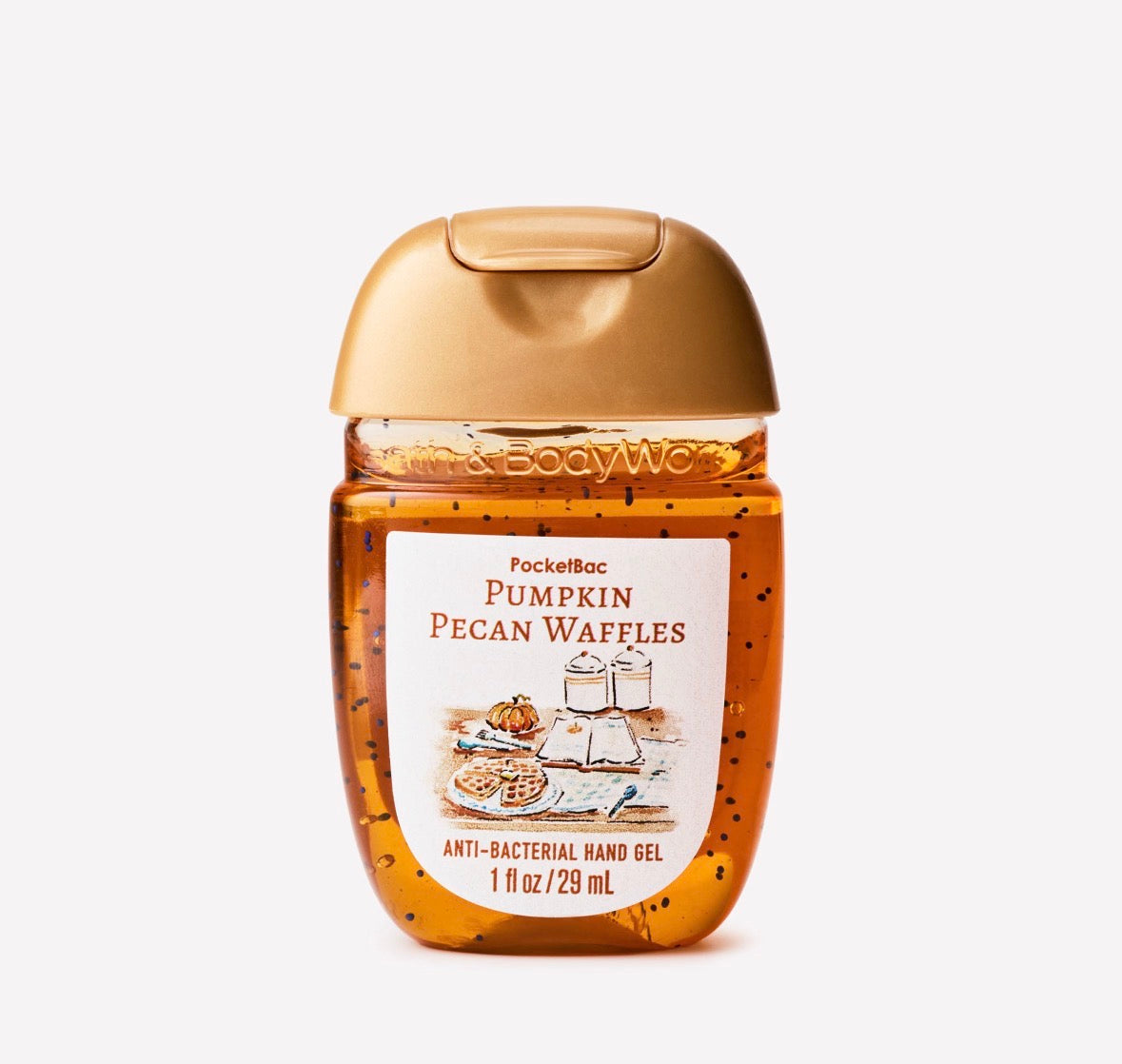 🧇🎃 Bath & Body Works Pumpkin Pecan Waffles – PocketBac Antibacterial 29 ml