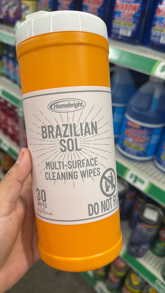 Brazilian Sol Multi Surface Cleaning Whipes