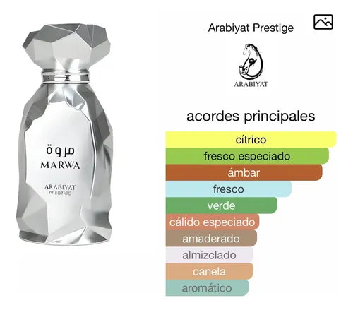 ARABIYAT PRESTIGE MARWA EDP H 100ML