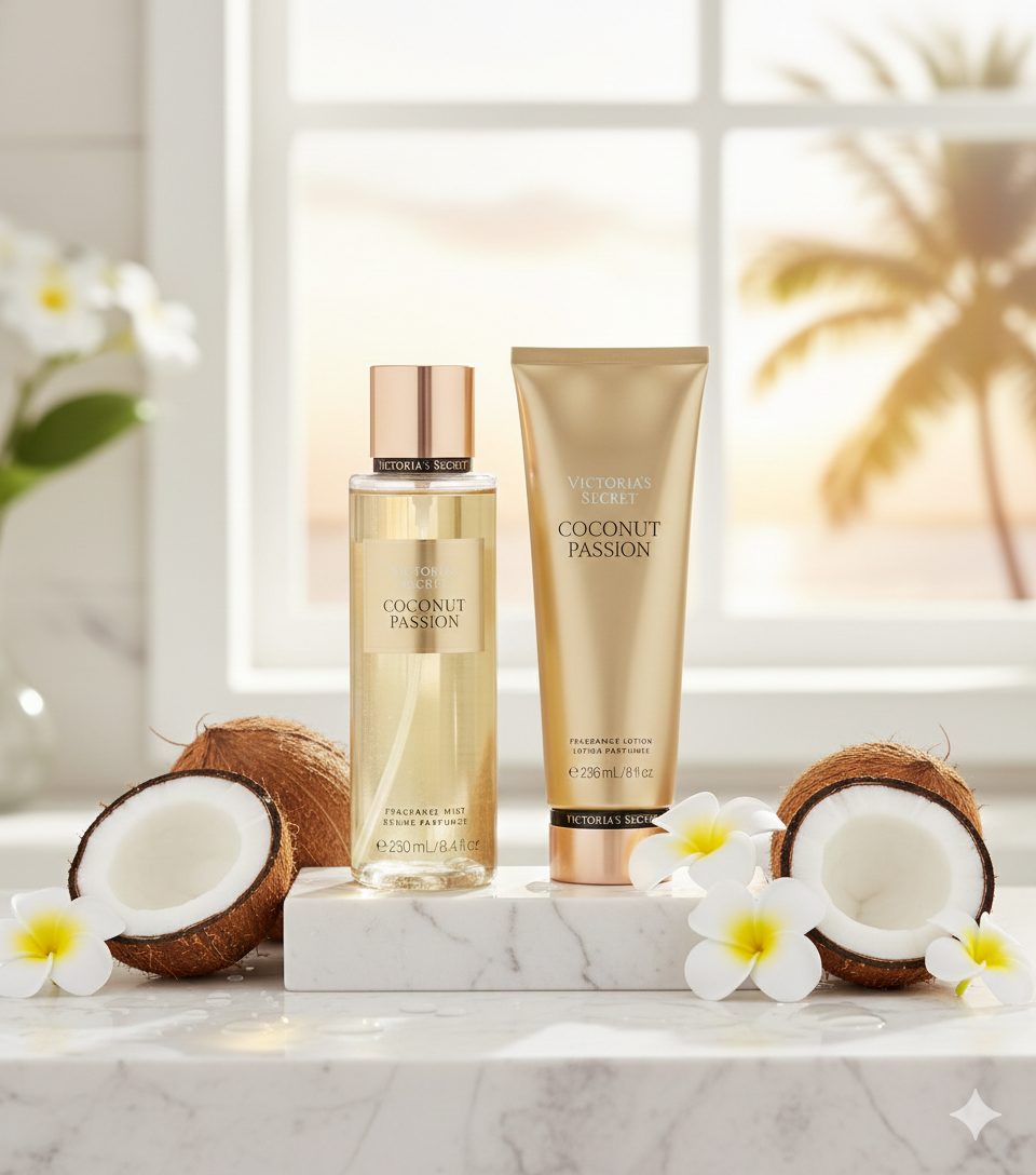 Dúo Victoria’s Secret Coconut Passion