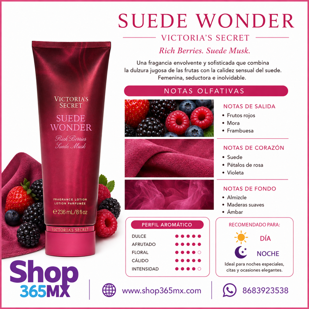 Victoria’s Secrets Suede Wonder Body Lotion