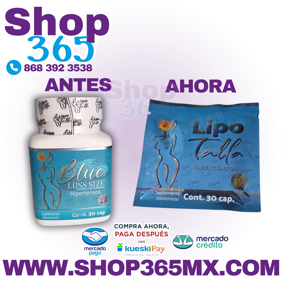 Lipotalla Blue Loss Size Hipertensos