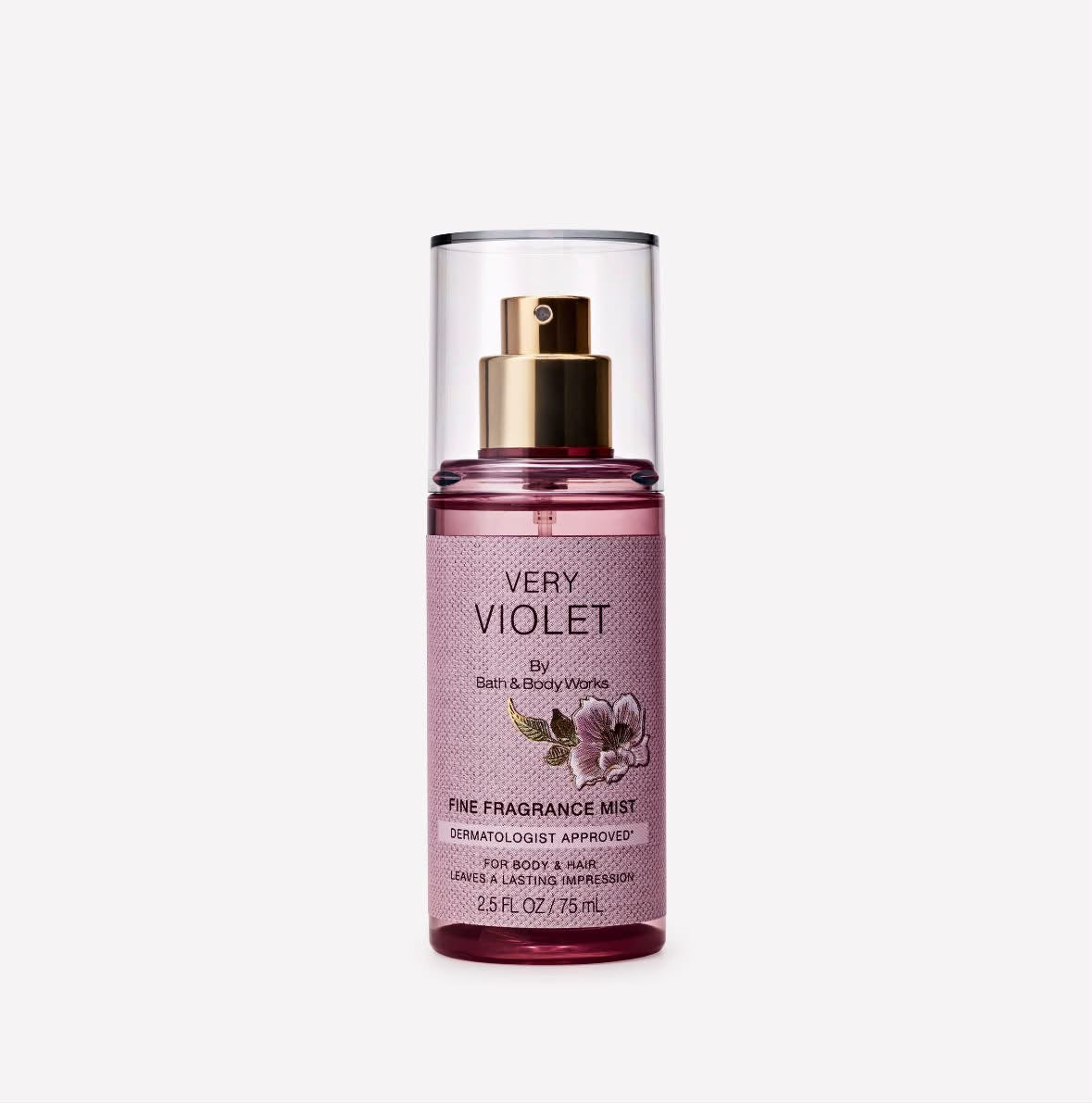 Bath & Body Works Very Violet Mini Mist Corporal y Capilar 75 ml