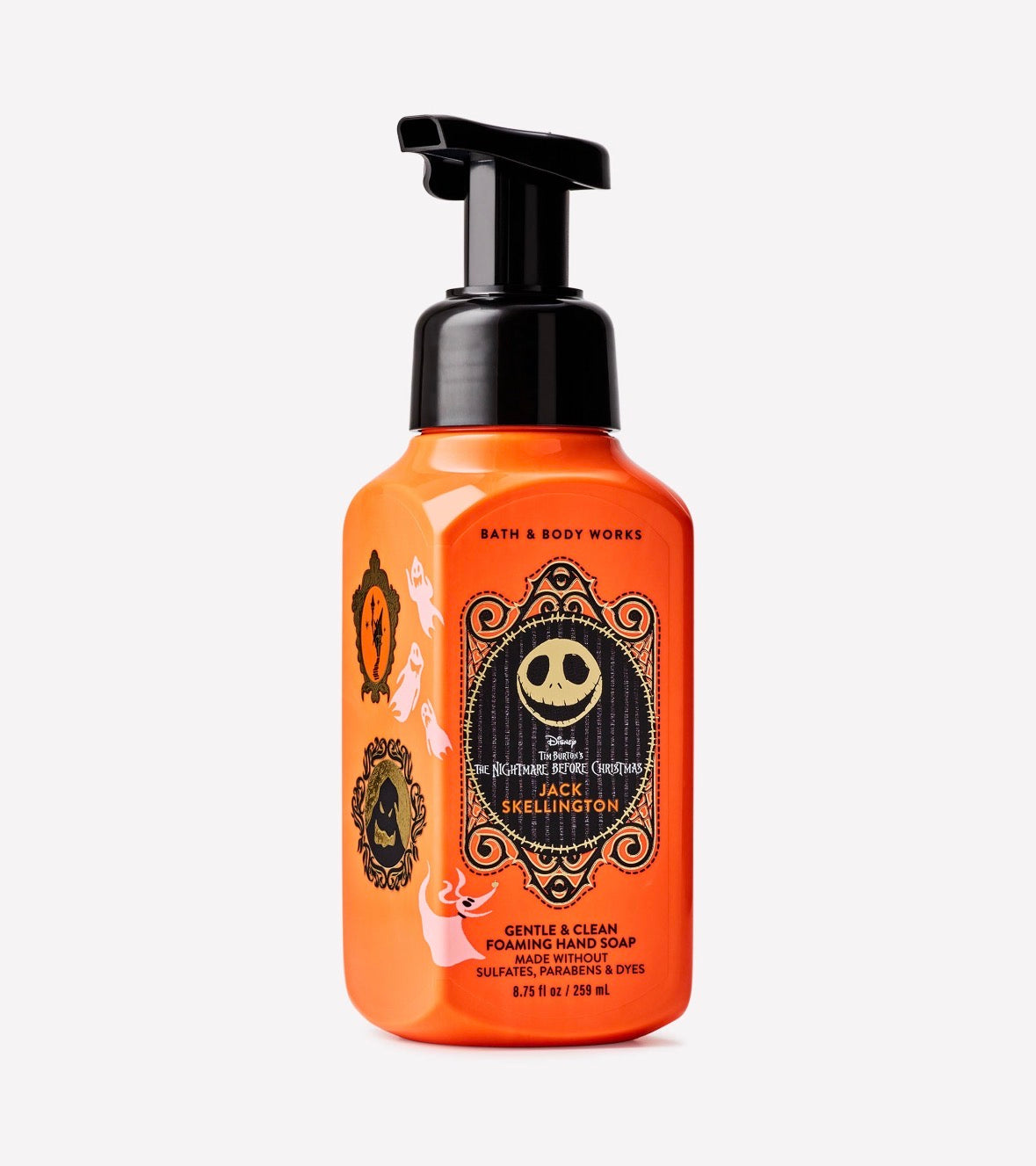 Bath & Body Works Jack Skellington Jabón Espumoso para Manos 259 ml – The Nightmare Before Christmas