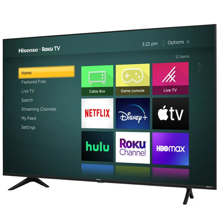 Hisense 75" Clase 4K UHD LED LCD Roku Smart TV HDR R6 Serie 75R6E4