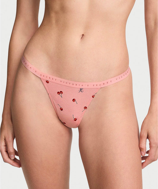 🍒✨ Victoria’s Secret Cherry Print Thong ✨🍒