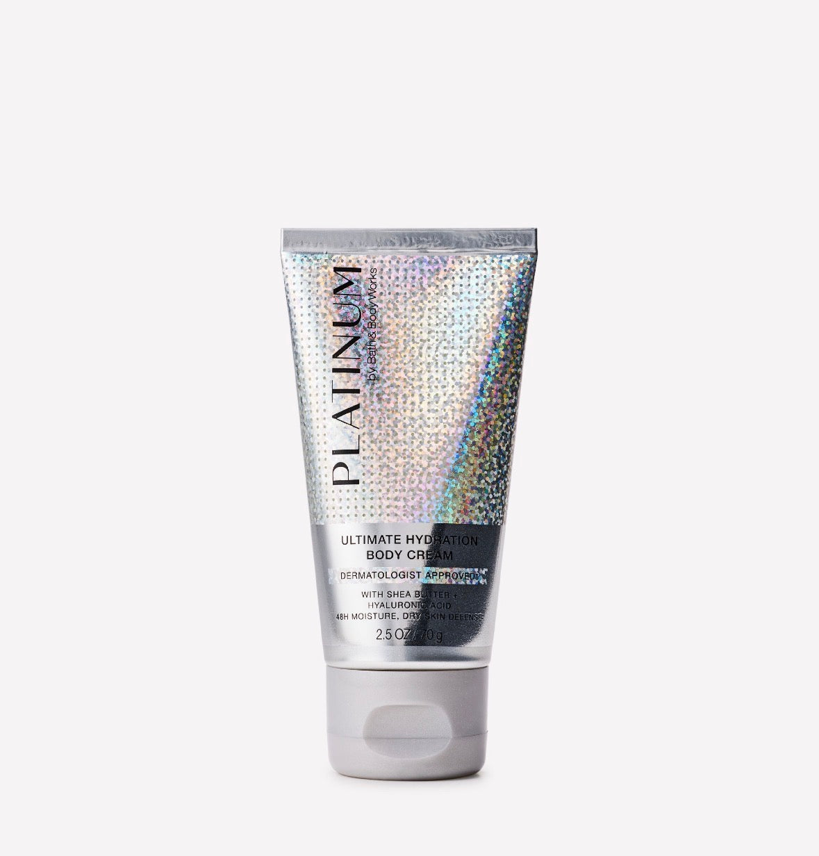 Bath & Body Works Platinum Mini Body Cream 70 g | Crema Corporal Hidratante Floral