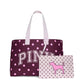 Bolsa Tote Plegable PINK Victoria’s Secret con Estuche Polka Dot