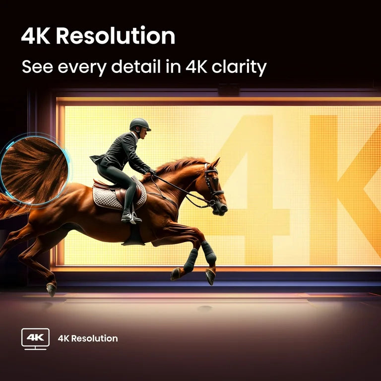 Hisense 58" Clase 4K UHD LED LCD Roku Smart TV HDR R6 Serie 58R6E3