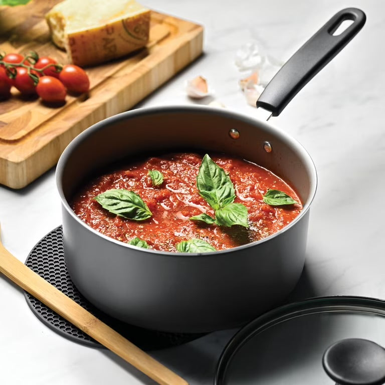 Tramontina Primaware Juego de Utensilios de Cocina Antiadherentes de 18 Piezas, Asfalto