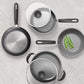 Tramontina Primaware Juego de Utensilios de Cocina Antiadherentes de 18 Piezas, Asfalto
