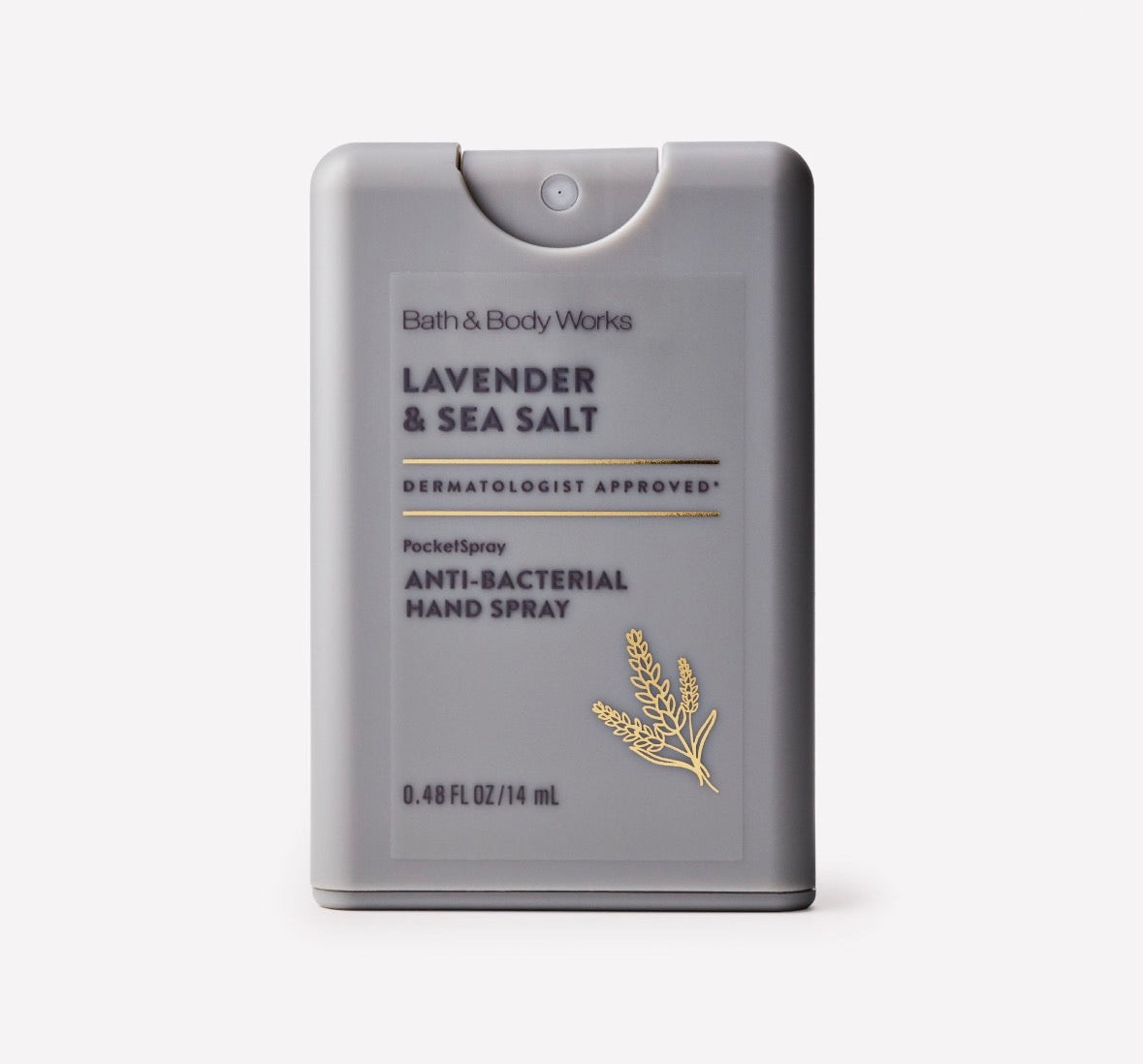 Antibacterial PocketSpray Lavender & Sea Salt 14 ml – Bath & Body Works