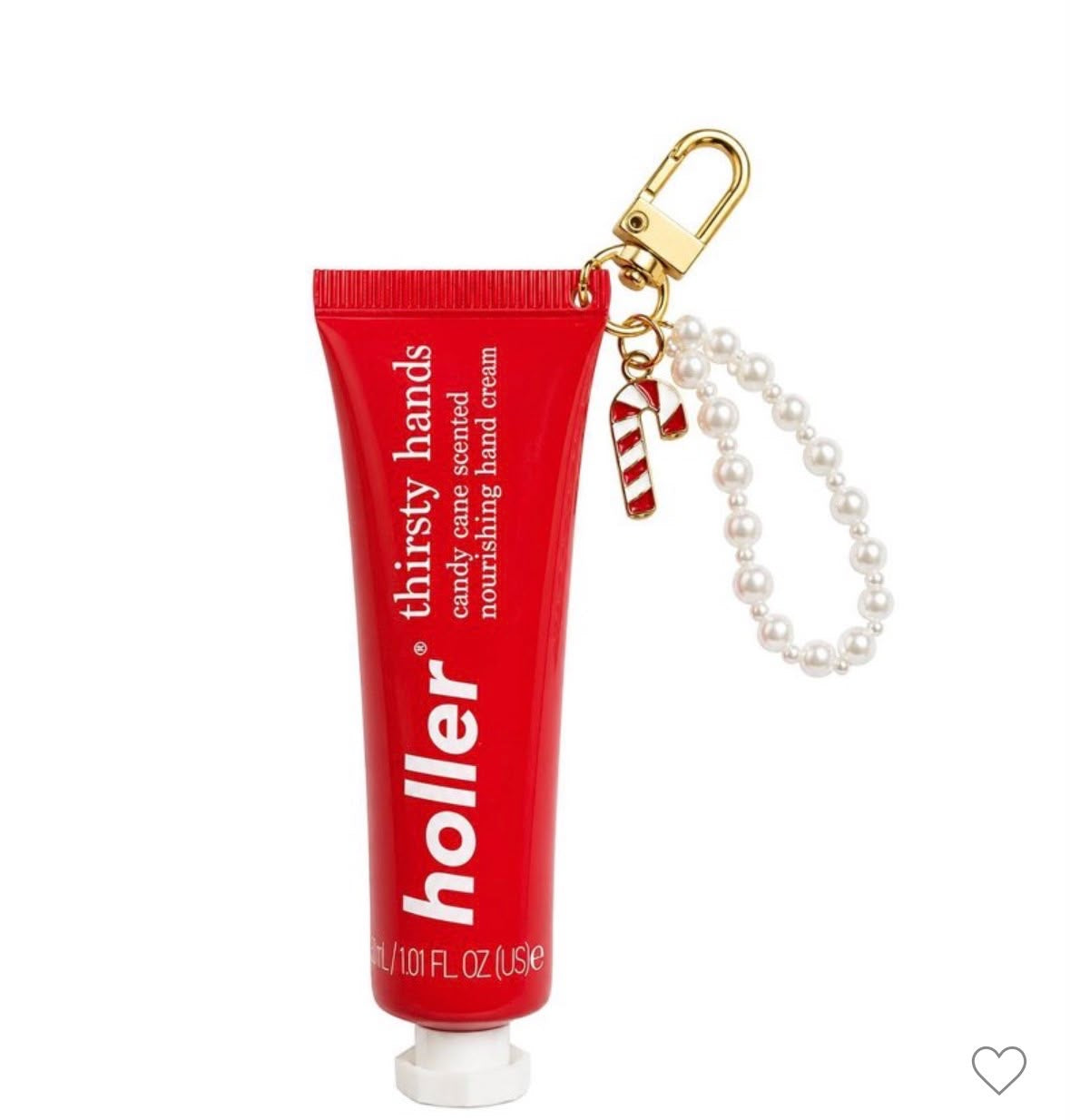 Holler Thirsty Hands Candy Cane Crema para Manos con Llavero 30 ml