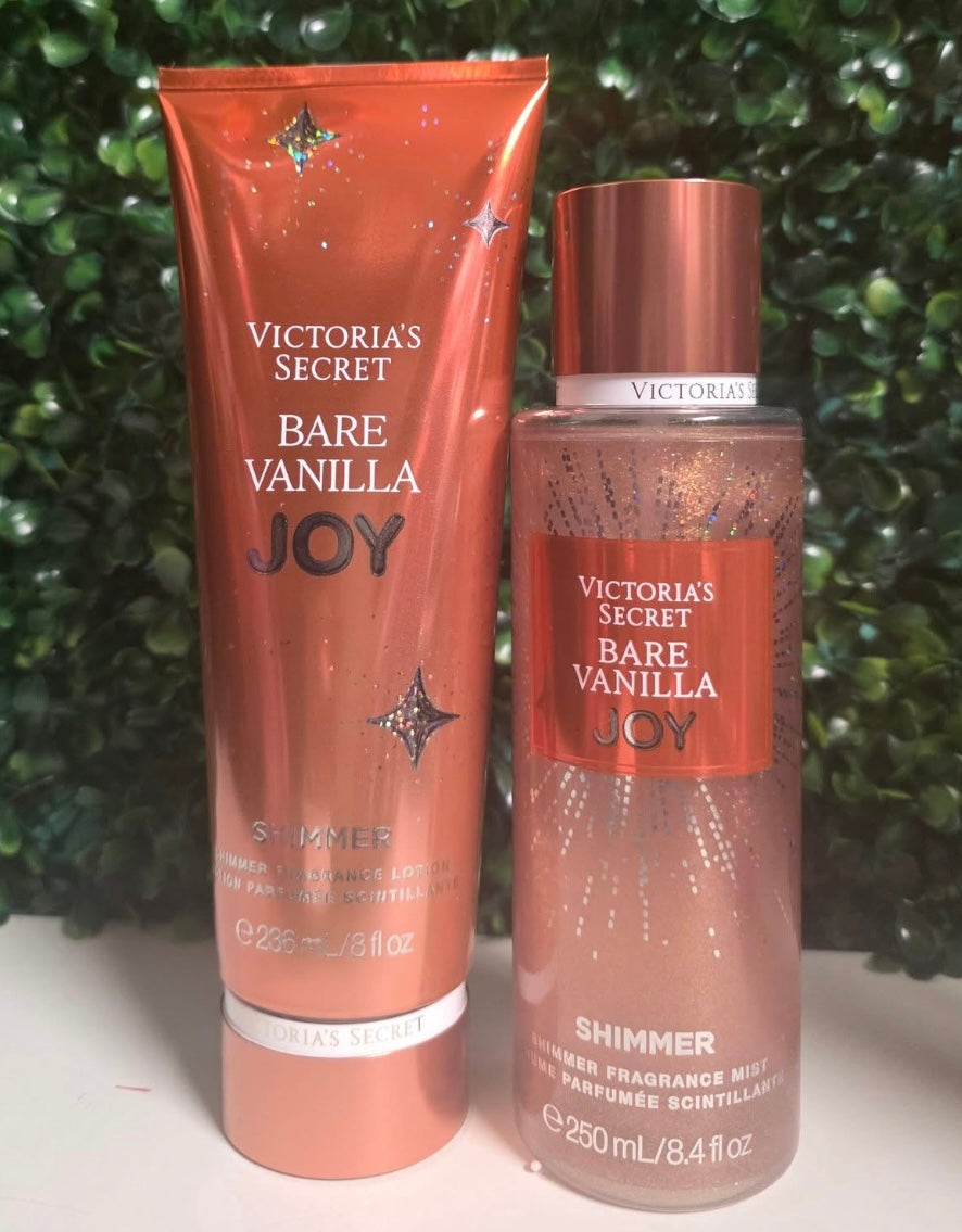 Set Bare Vanilla JOY Shimmer de Victoria’s Secret