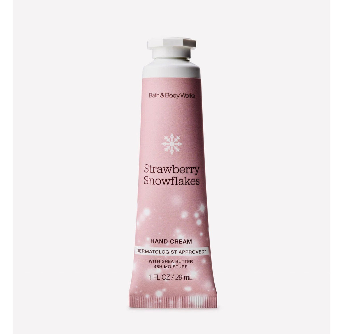 Bath & Body Works Strawberry Snowflakes – Crema de Manos Hidratante 29 ml