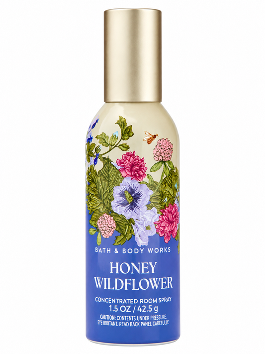 Bath & Body Works Honey Wildflower – Room Spray Concentrado 42.5 g | Aromatizante Ambiental