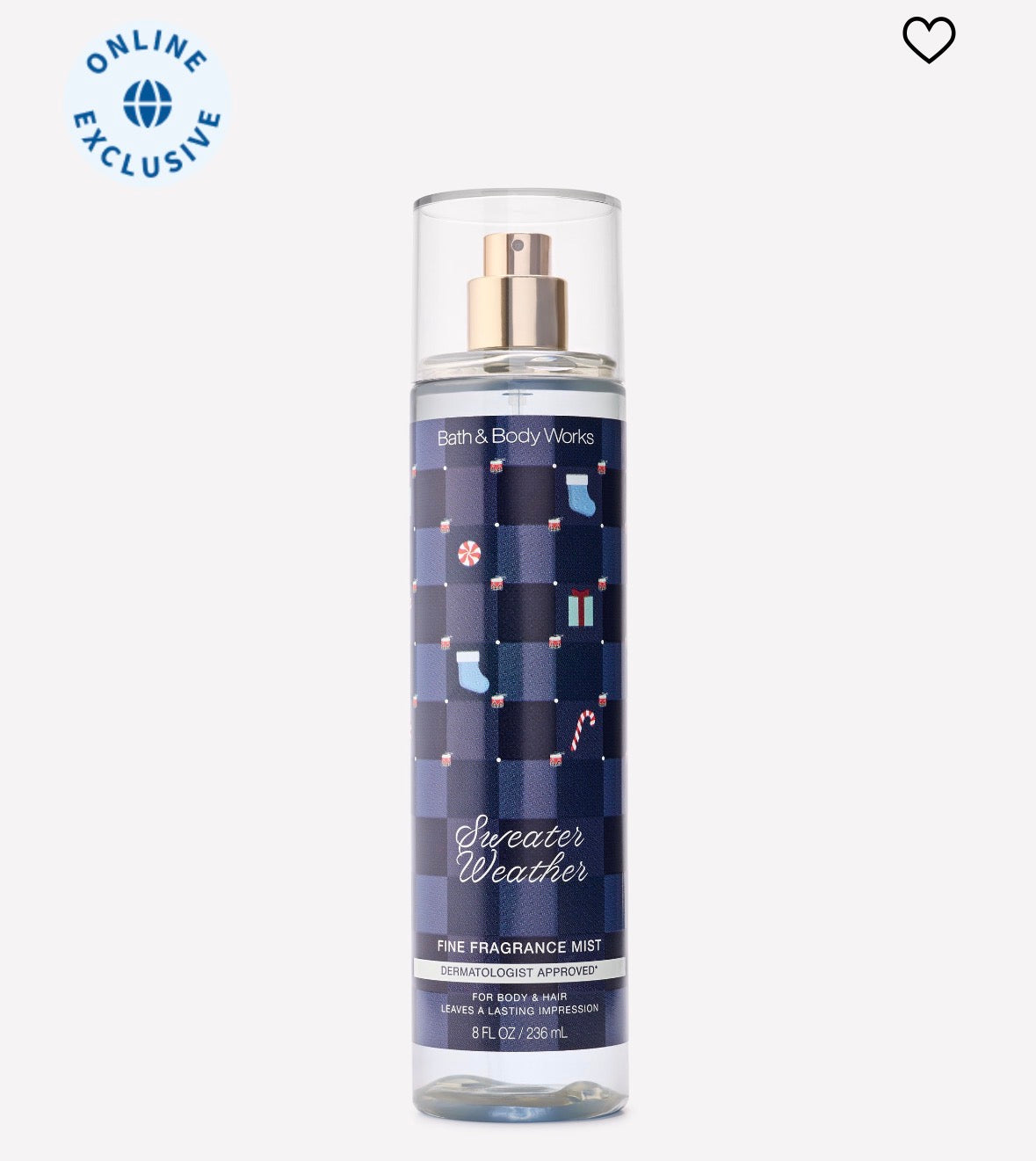 Bath & Body Works Sweater Weather – Fine Fragrance Mist 236 ml