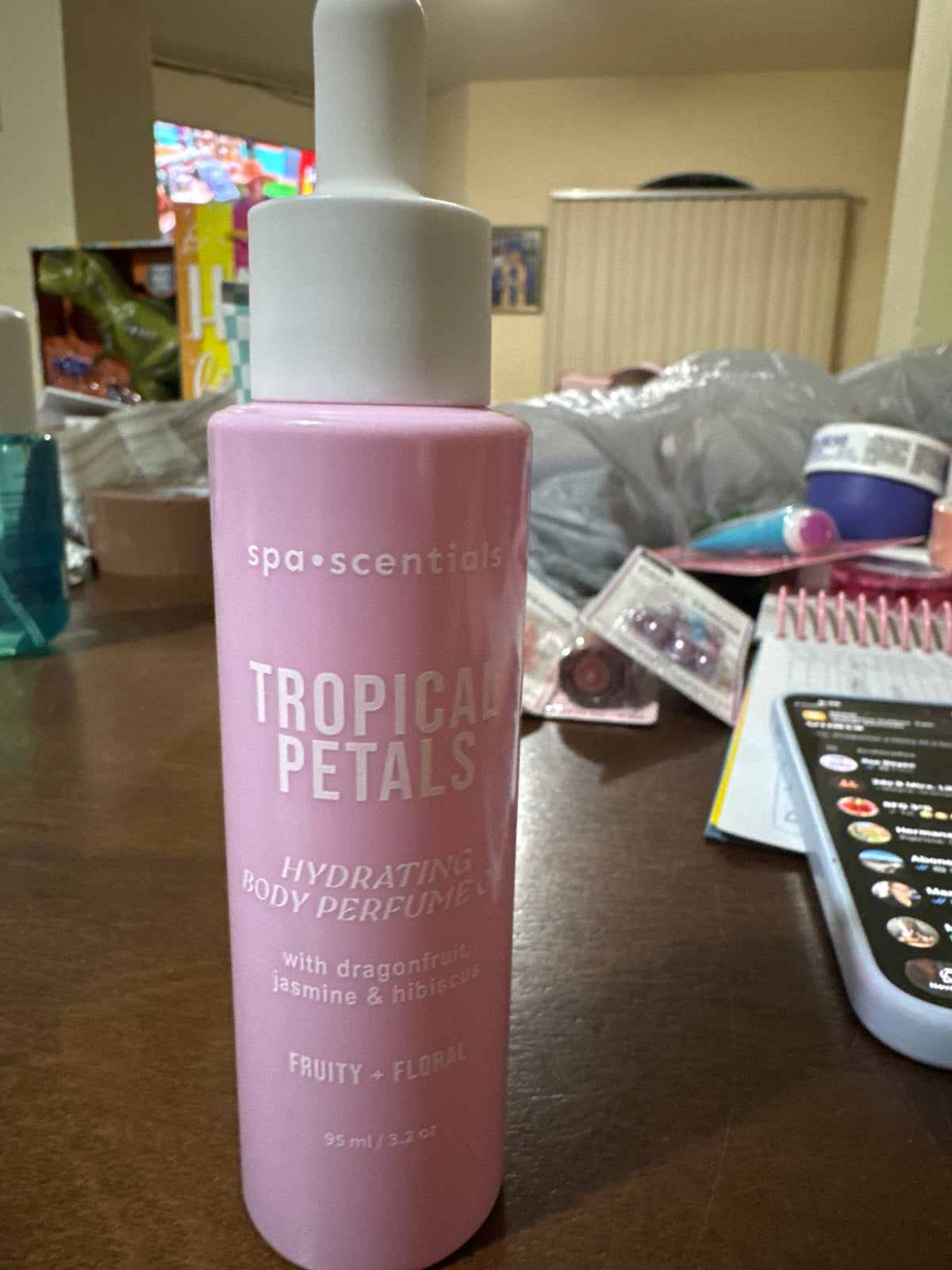 Spa Scentials Hydrating Body perfume Oil