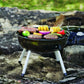 Expert Grill Parrilla Portátil de Carbón de 14.5 Pulgadas, Negra