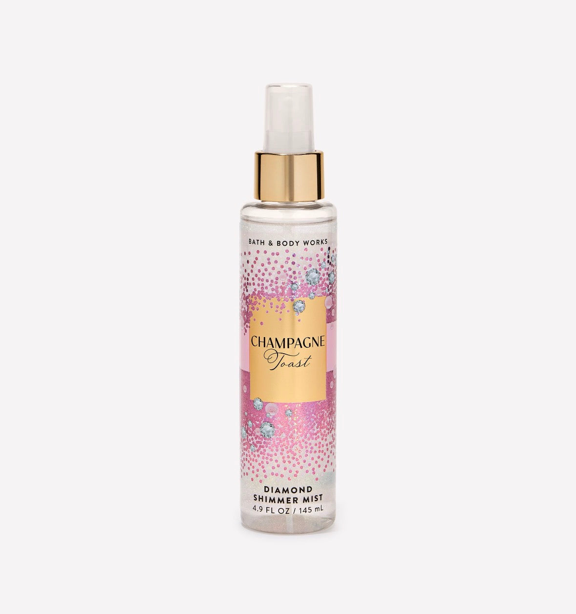 Bath & Body Works Champagne Toast Diamond Shimmer Mist 145 ml | Body Mist con Brillo