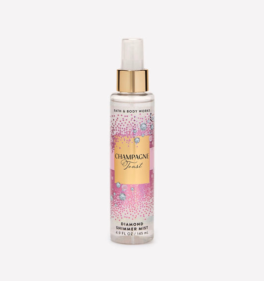 Bath & Body Works Champagne Toast Diamond Shimmer Mist 145 ml | Body Mist con Brillo