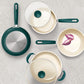 Tramontina Ceramaware 20-Piece Ceramic Nonstick Cookware Set , Green