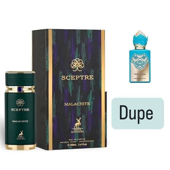 Sceptre Malachite Maison Alhambra