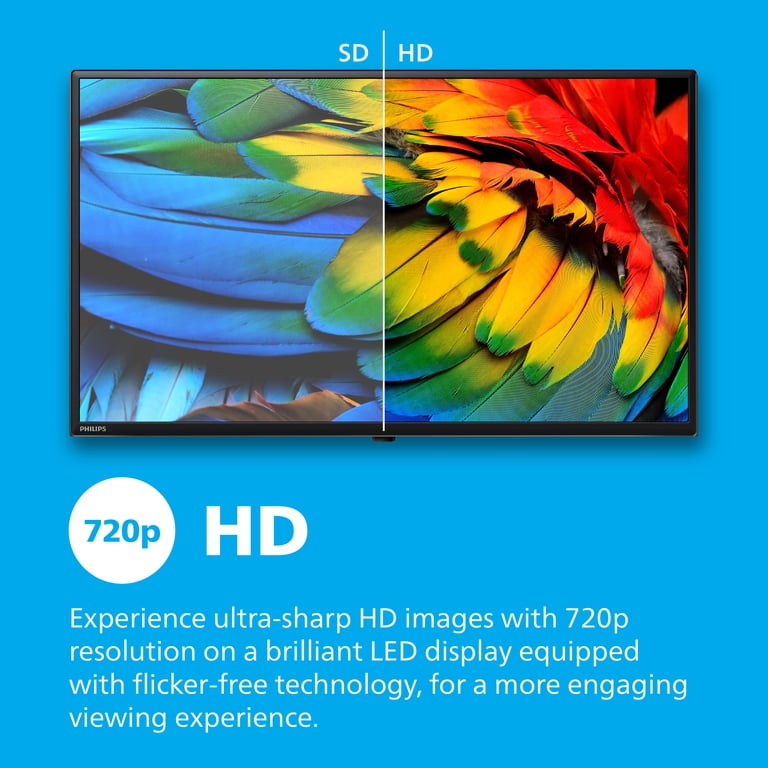 Philips 32" Clase HD (720p) Google Smart LED TV (32PFL6446/F7)