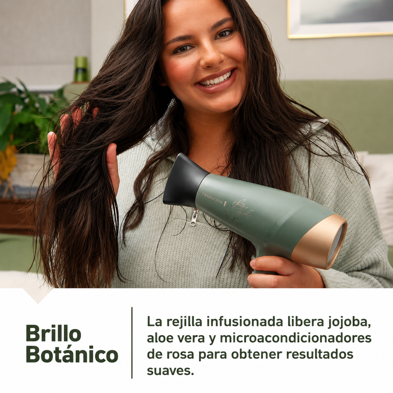 Remington Botanicals Secador de Cabello