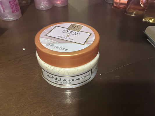 Spa Luxury Vanilla Sugar Scent Body Scrub