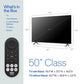 onn 50" Clase 4K UHD con Tecnología VIZIO Smart TV, 50S4V1