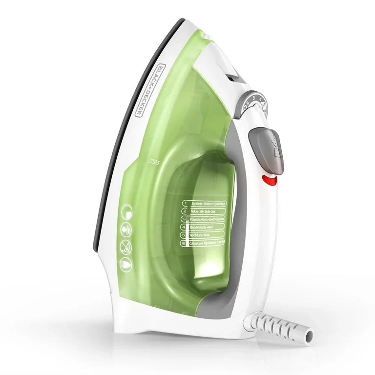 Black+Decker, Plancha Compacta Fácil Vapor, IR02V-T