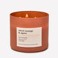 Vela Sweet Orange & Agave 3 Mechas Bath & Body Works White Barn – 14.5 oz / 411 g