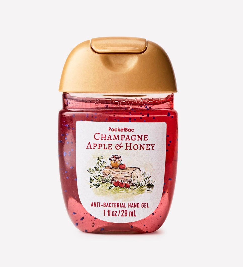 Bath & Body Works Champagne Apple & Honey PocketBac Gel Antibacterial 29 ml
