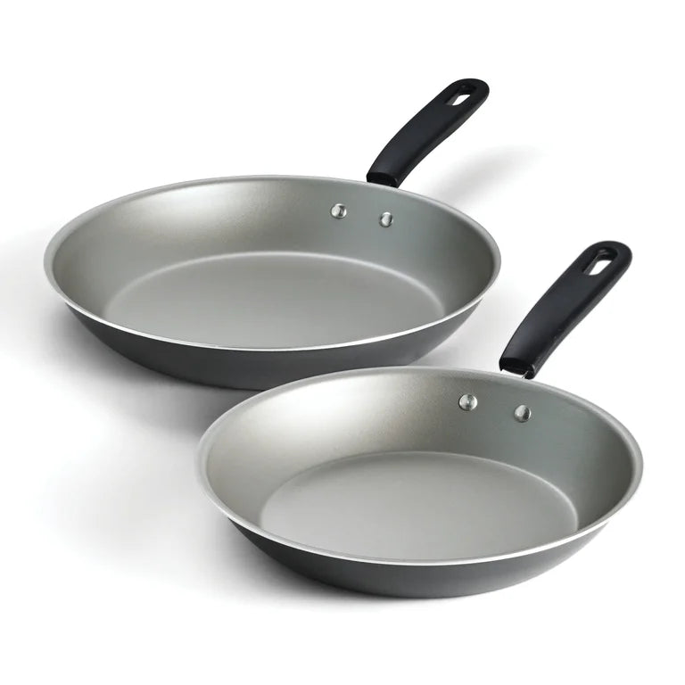 Tramontina Primaware Juego de Sartenes Antiadherentes de 2 Piezas, Asfalto de 9.5 Pulgadas y 11 Pulgadas