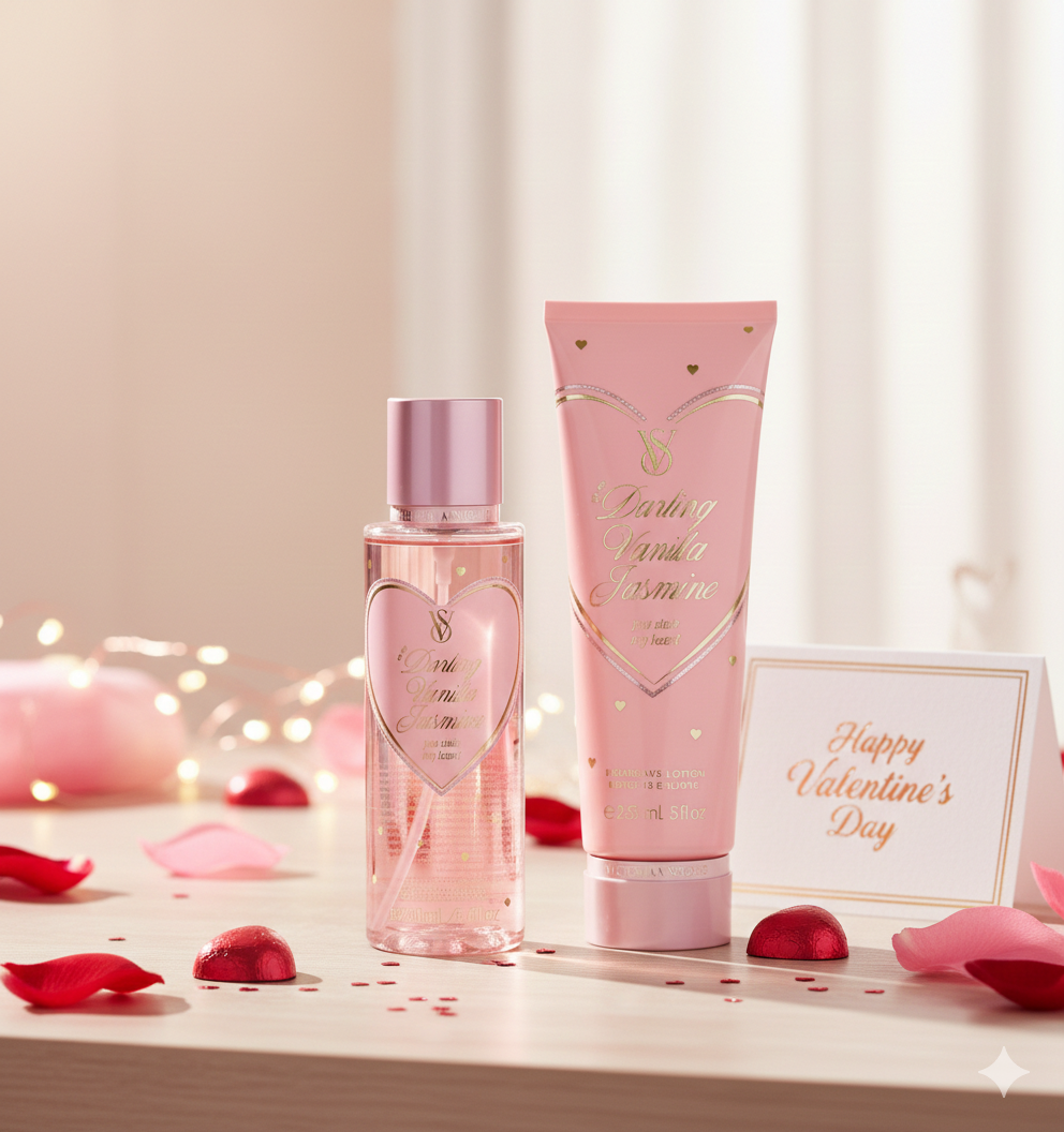 Set San Valentín Darling Vanilla Jasmine