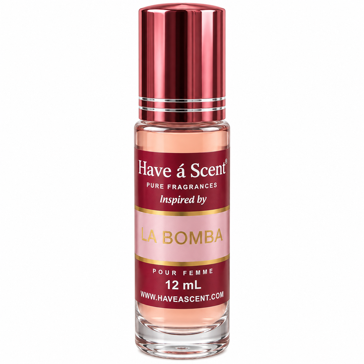 Perfume en aceite roll-on inspirado en La Bomba para mujer · 12 ml