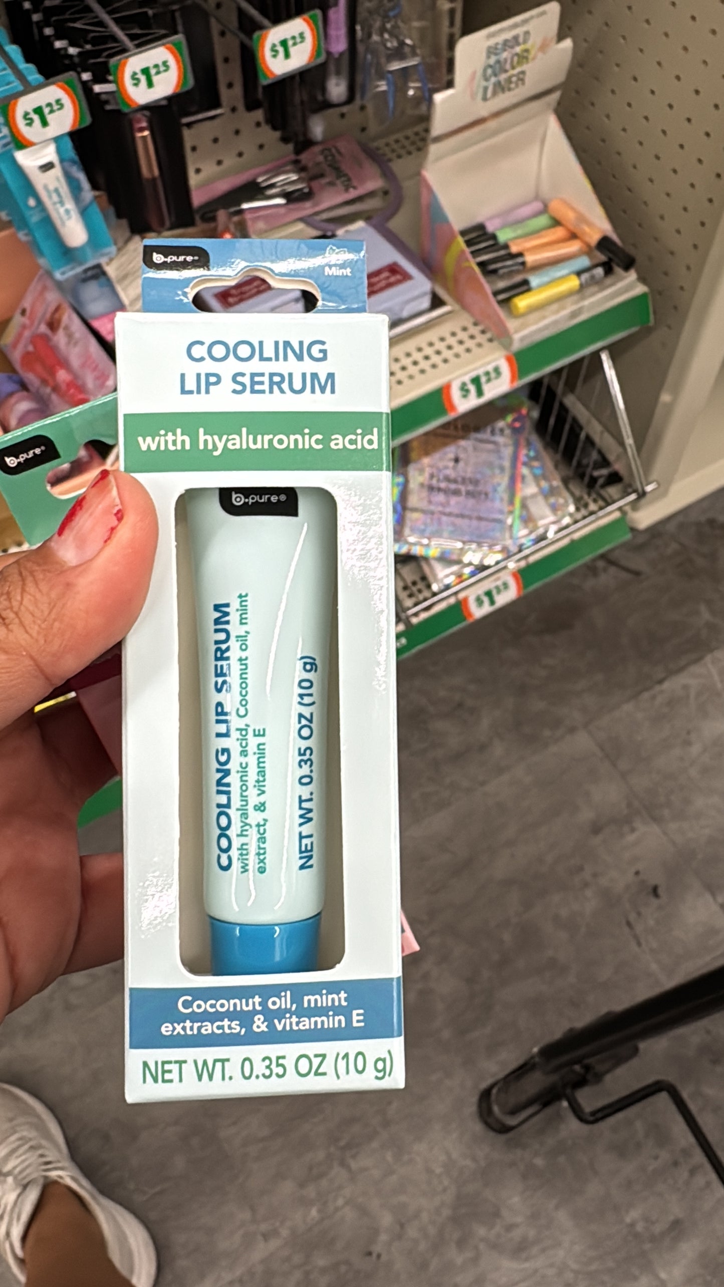 Cooling Lip serum b pure mint