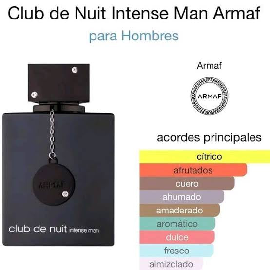 Body Club de Nuit Intense Man de Armaf