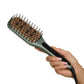PR REMINGTON Botanicals™ Cepillo Alisador 2 en 1 para Mujer, Cerdas de Cerámica con Microacondicionadores de Origen Vegetal, Verde