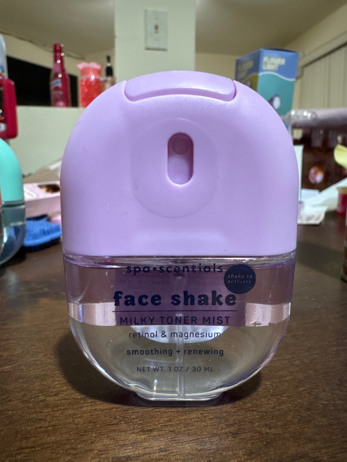 Spa scentials face Shake face Shake milky toner mist