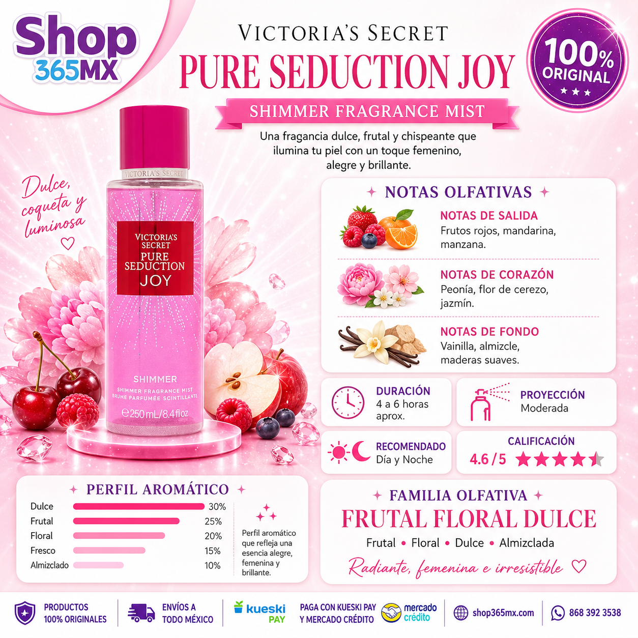 Puré Seduction Joy Shimmer Victoria’s Secret