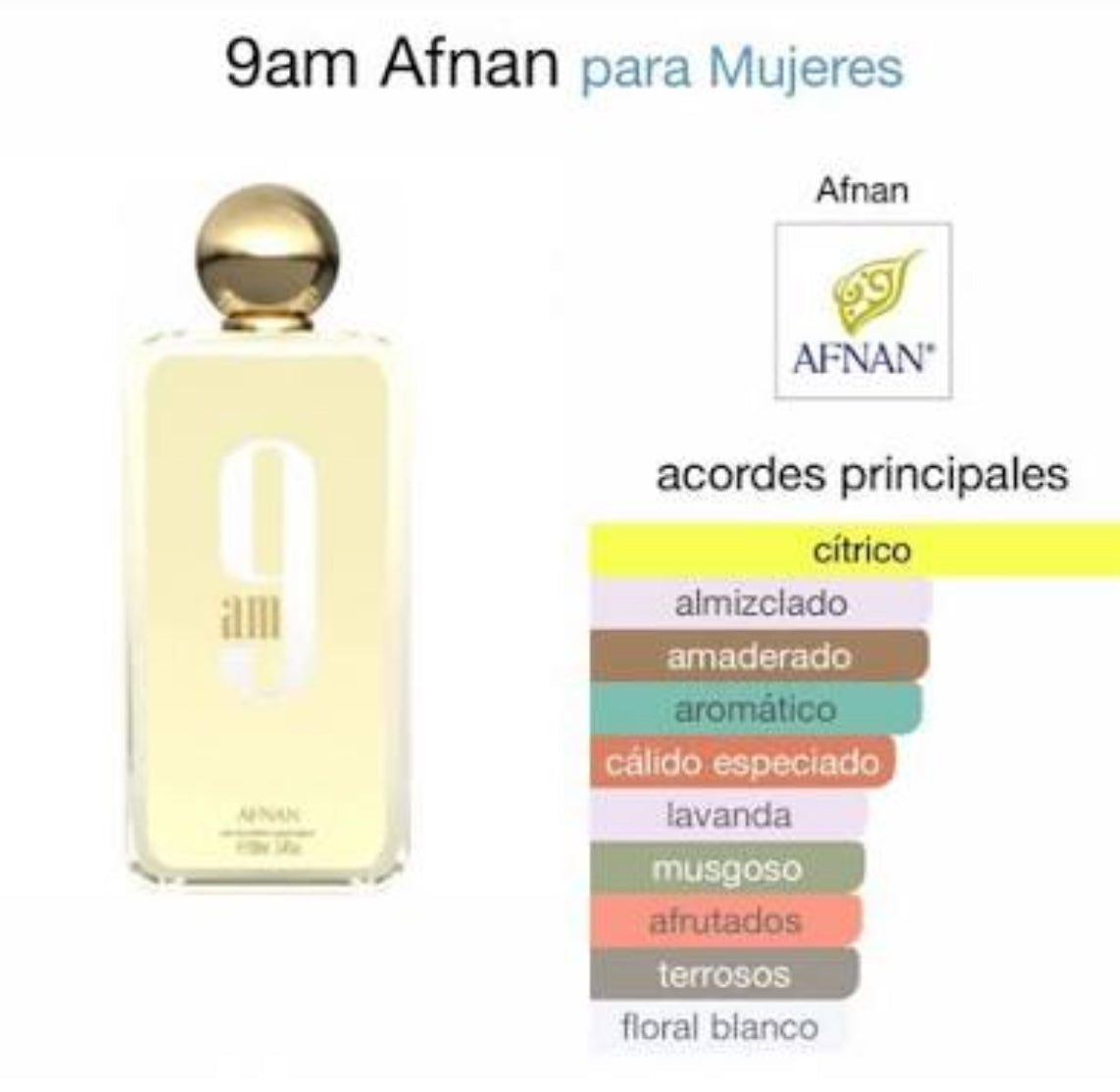 AFNAN 9AM M EDP 100ML