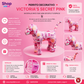 Victoria’s Secret PINK Manta Polar Sherpa + Perrito Decorativo – Set Rosa Coleccionable