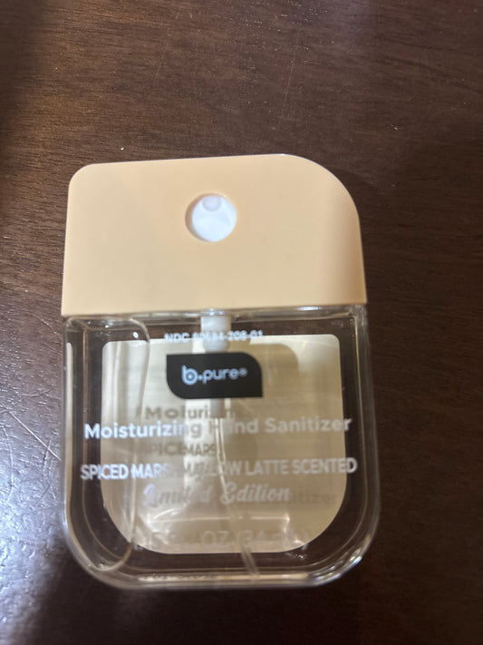Bpure moisturizing Hand Sanitizer Spiced Marshmallow Latte Scented