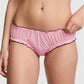 Panty Rosa de Malla con Ribete Negro – Corte Hipster Femenino