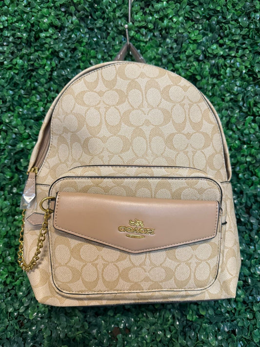 Mochila Coach Beige